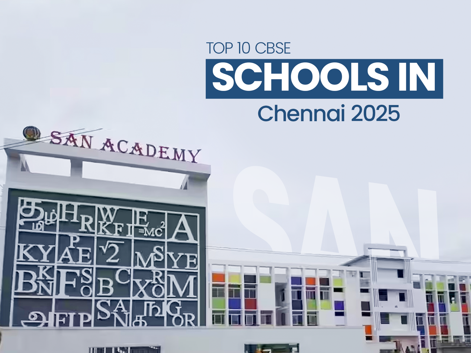 BEST CBSE SCHOOL FOR KINDERGARTEN IN TAMBARAM