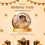 Birthday Invitation Cards