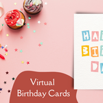 Virtual birthday cards