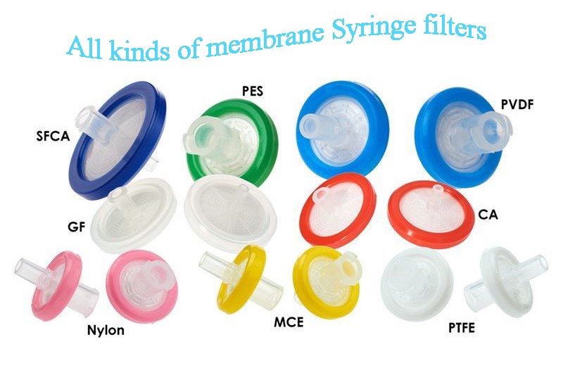 Six Materials of Syringe Filter Membrane