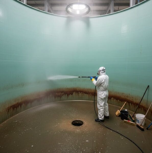 Underground Water Tank Cleaning